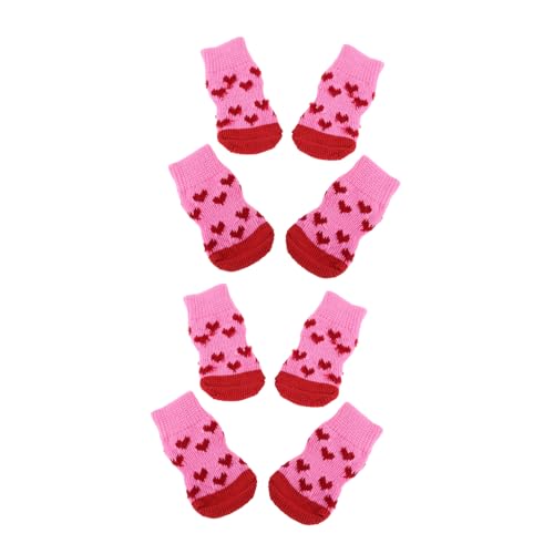 TOBBOMEY 8 Stück Antislip Pfotenschutz für Kleine und Mittelgroße für Hartholzböden und Glatte Oberflächen Bequem und Atmungsaktiv für Drinnen und Draußen TOBBOMEY 8 Stück Antislip Pfotenschutz für Kleine und Mittelgroße für Hartholzböden und Glatte Oberflächen Bequem und Atmungsaktiv für Drinnen und Draußen von TOBBOMEY
