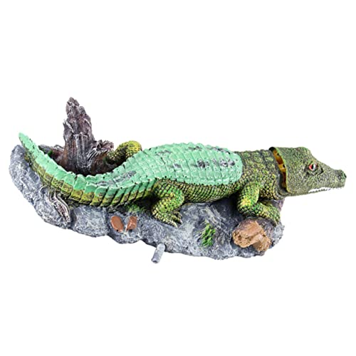 TOBBOMEY Aquarium Luftsprudler Aquarium Dekoration Ornament Realistische Harz Statue Für Wasserszene von TOBBOMEY