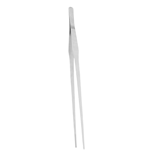 TOBBOMEY Aquatische Pinzette Wasserpflanzenpinzette Aquarium Wasserpflanzenpinzette Edelstahl Pflanzenpinzette Aquarium Reinigungswerkzeuge Fischtank Reinigungsclips Fischtank Reiniger von TOBBOMEY