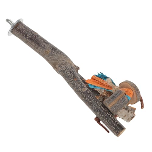 TOBBOMEY Natürliche Holz Vogel Barsch Papagei Stehen Papagei Schleifen Stick Vogel Beißen Spielzeug für Nymphensittich Spielzeug TOBBOMEY Natürliche Holz Vogel Barsch Papagei Stehen Papagei Schleifen Stick Vogel Beißen Spielzeug für Nymphensittich Spielzeug von TOBBOMEY