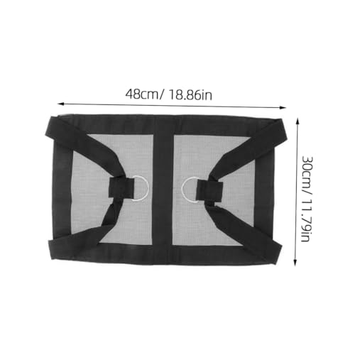 TOBBOMEY Atmungsaktives Hund Tragegeschirr aus Strapazierfähigem Nylon mit Luftdurchlässigem Netz für Sicheres Wiegen von Welpen und Kleinen Haustieren Langlebig und Pflegeleicht TOBBOMEY Atmungsaktives Hund Tragegeschirr aus Strapazierfähigem Nylon mit Luftdurchlässigem Netz für Sicheres Wiegen von Welpen und Kleinen Haustieren Langlebig und Pflegeleicht von TOBBOMEY
