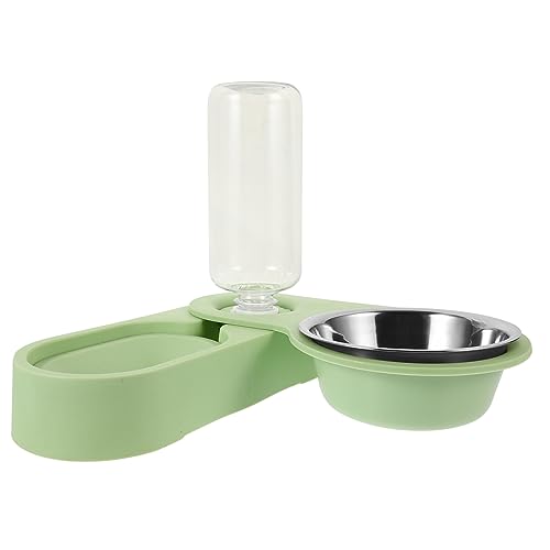 TOBBOMEY Automatischer Futterspender für Katzen mit Doppeltem Abnehmbarem Design und Wandmontage für Haustiere Leicht zu Reinigen und Langlebig Grün TOBBOMEY Automatischer Futterspender für Katzen mit Doppeltem Abnehmbarem Design und Wandmontage für Haustiere Leicht zu Reinigen und Langlebig Grün von TOBBOMEY