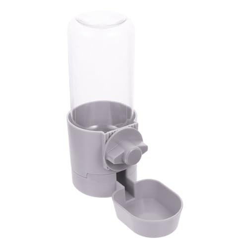 TOBBOMEY Automatischer Hängender Wasserspender für Haustiere Platzsparend und Abnehmbar Geeignet für Katzen Hunde Kleintiere Einfache Installation Am Käfig für Kleine und Mittlere Tiere von TOBBOMEY