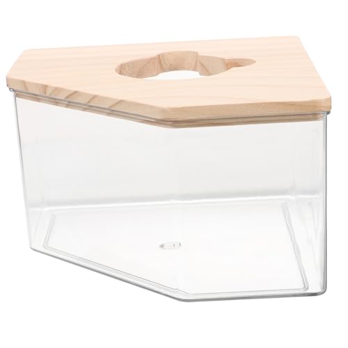 TOBBOMEY Hamster Badezimmer Aus Acryl Transparente Sandbad Box Für Kleine Haustiere Für Hamster Und Chinchillas Praktische Und Pflegeleichte Lösung Für Hygiene TOBBOMEY Hamster Badezimmer Aus Acryl Transparente Sandbad Box Für Kleine Haustiere Für Hamster Und Chinchillas Praktische Und Pflegeleichte Lösung Für Hygiene von TOBBOMEY