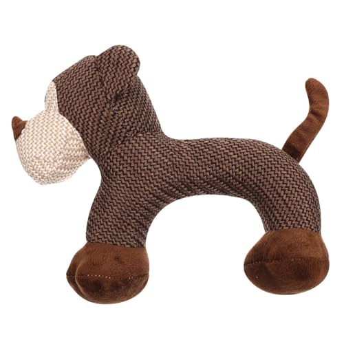 TOBBOMEY Beißspielzeug Welpenspielzeug Kauspielzeug für kleine Hunde für Haustiere Zahnen Spielzeuge Kauen Hündchenspielzeug Hundetierspielzeug Plüsch Brown TOBBOMEY Beißspielzeug Welpenspielzeug Kauspielzeug für kleine Hunde für Haustiere Zahnen Spielzeuge Kauen Hündchenspielzeug Hundetierspielzeug Plüsch Brown von TOBBOMEY