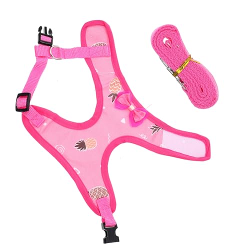 TOBBOMEY Chicken Harness für Haustierhuhn Strapazierfähiges Sicheres Zuggeschirr mit Verstellbarem Brustgeschirr Atmungsaktiv und Langlebig für Hühner und Hennen Beim Spaziergang und von TOBBOMEY