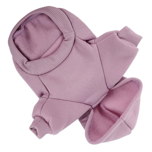 TOBBOMEY Dog Hoodie Für Kleine Hunde Weicher Warmer Pullover Mit Kapuze Für Winter Für Welpen Und Haustiere Stilvolles Design Und Bequeme Passform TOBBOMEY Dog Hoodie Für Kleine Hunde Weicher Warmer Pullover Mit Kapuze Für Winter Für Welpen Und Haustiere Stilvolles Design Und Bequeme Passform von TOBBOMEY