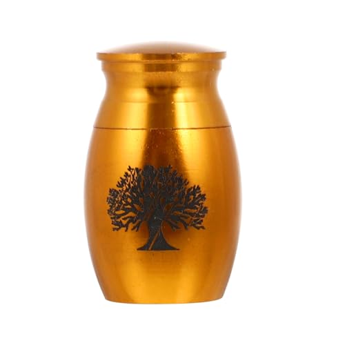 TOBBOMEY Edelstahl Tierurne Cremation Storage Box für Haustierasche Rostfrei Langlebig Goldfarbene Aschebehälter für Katzen und Haustierasche Praktisches Andenken für Zuhause und Büro TOBBOMEY Edelstahl Tierurne Cremation Storage Box für Haustierasche Rostfrei Langlebig Goldfarbene Aschebehälter für Katzen und Haustierasche Praktisches Andenken für Zuhause und Büro von TOBBOMEY