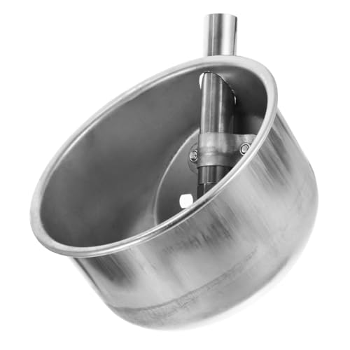 TOBBOMEY Edelstahl Trinkwassernapf Für Schweine Automatische Futterspender Meerschweinchennäpfe Trog Futterspender Für Nutztiere Tier Trinkwassernapf Bauernhof Wasserspender Tier TOBBOMEY Edelstahl Trinkwassernapf Für Schweine Automatische Futterspender Meerschweinchennäpfe Trog Futterspender Für Nutztiere Tier Trinkwassernapf Bauernhof Wasserspender Tier von TOBBOMEY