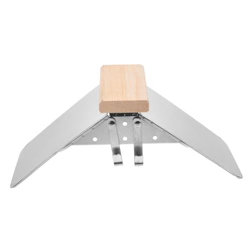 TOBBOMEY Edelstahl Vogel Sitzbrett mit Holz Sitzstange Stabiles Vogelkäfig Zubehör Verstellbarer Papageien Spielplatz Langlebige Sitzstange für Wellensittiche und Andere Vögel TOBBOMEY Edelstahl Vogel Sitzbrett mit Holz Sitzstange Stabiles Vogelkäfig Zubehör Verstellbarer Papageien Spielplatz Langlebige Sitzstange für Wellensittiche und Andere Vögel von TOBBOMEY