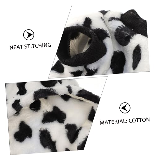 TOBBOMEY Elastischer Langlebiger Haustier Schlafanzug für Mittelgroße Hunde Design Warmes Homewear Geeignet für Corgi und Kleine bis Mittelgroße Hunde von TOBBOMEY