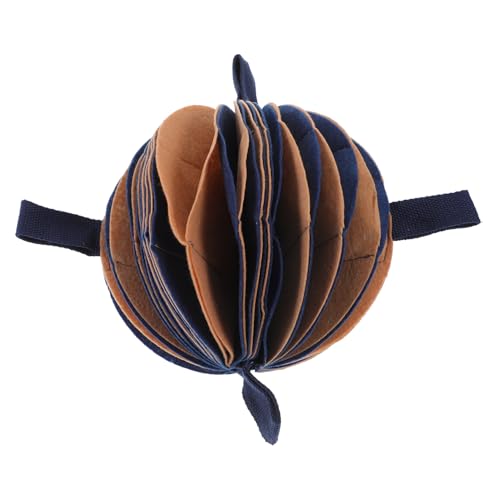TOBBOMEY Fehlender Ball, Hundeschnüffelspielzeug, Indoor Hundespielzeug, Langsames Fütterungsspielzeug, Schnüffelball, Hundeschnüffelball, Futterversteckball, Hundespielzeug Für Den TOBBOMEY Fehlender Ball, Hundeschnüffelspielzeug, Indoor Hundespielzeug, Langsames Fütterungsspielzeug, Schnüffelball, Hundeschnüffelball, Futterversteckball, Hundespielzeug Für Den von TOBBOMEY