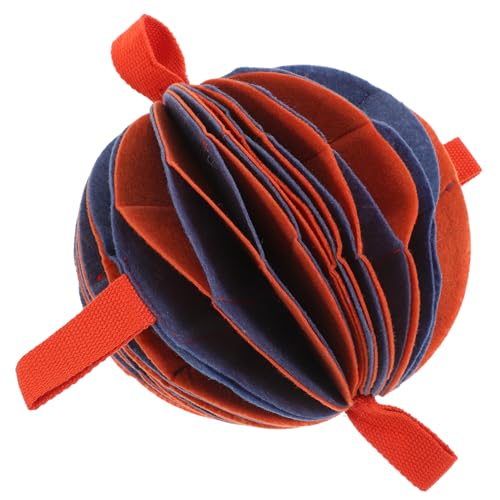 TOBBOMEY Fehlender Ball, Welpenfutter Versteckspielzeug, Hundeschnüffelmatte, Hundetrainingsspielzeug, Welpen Ablenkungsspielzeug, Futterversteckball, Welpenschnüffelspielzeug, Spielzeug TOBBOMEY Fehlender Ball, Welpenfutter Versteckspielzeug, Hundeschnüffelmatte, Hundetrainingsspielzeug, Welpen Ablenkungsspielzeug, Futterversteckball, Welpenschnüffelspielzeug, Spielzeug von TOBBOMEY