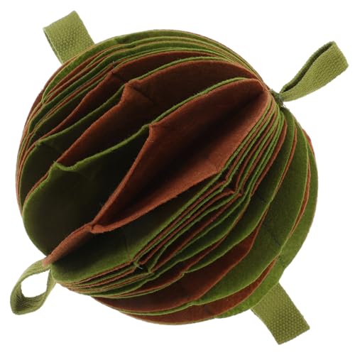 TOBBOMEY Fehlender Ball, Welpenfutter Versteckspielzeug, Welpen Ablenkungsspielzeug, Hundespielzeug Für Den Innenbereich, Hundeschnüffelball, Welpenfutterspender Spielzeug, von TOBBOMEY