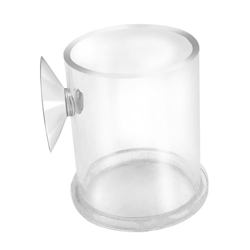 TOBBOMEY Futterspender für Aquarien Fischfutterautomat Filter für Aquarien Panzer Fischfutterring Aquarium Futterautomat Futterring für Fische Versorgung mit Aquarien Transparent TOBBOMEY Futterspender für Aquarien Fischfutterautomat Filter für Aquarien Panzer Fischfutterring Aquarium Futterautomat Futterring für Fische Versorgung mit Aquarien Transparent von TOBBOMEY
