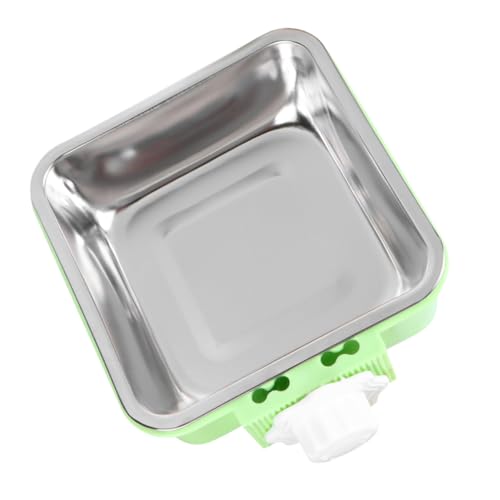 TOBBOMEY Hängender Hundenapf Katzenfutternäpfe Edelstahl Katzennapf Welpenwassernapf Kistenwassernapf Hängender Welpennapf Haustierbedarf Futternapf Für Haustiere Wassernapf Für Kätzchen von TOBBOMEY