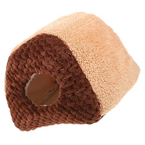 TOBBOMEY Hamster Baumwollnest Hängematte, Meerschweinchenkäfig, Warmes Hamsternest, Meerschweinchenbettwäsche, Winter Rattennest, Winter Hamsterhaus, Kleintierversteck, Kleines von TOBBOMEY