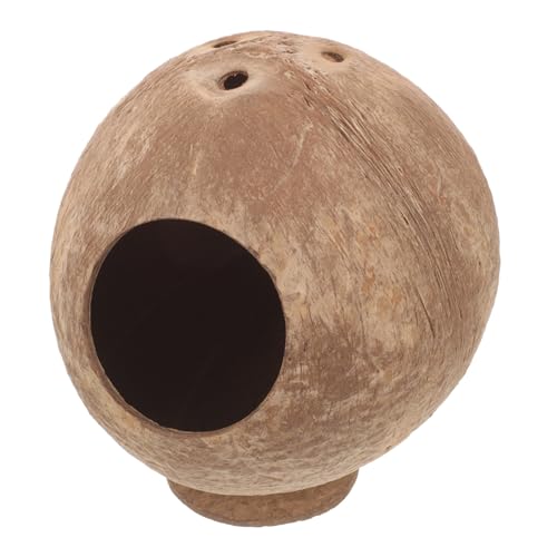 TOBBOMEY Niedliche Kokosnüsse Für Hamster. Zartes Versteck Für Haustiere. Beißfest. Sicher in Der Anwendung. von TOBBOMEY
