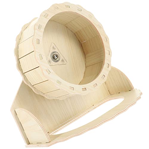 TOBBOMEY Hamster Laufrad, Meerschweinchen Spielzeug, Hamster Übungsrad, Leises Chinchilla Rad, Leises Meerschweinchen Rad, Leises Rad Für Chinchilla, Igel Rad, Hamster Zeug, Rennmaus Rad von TOBBOMEY