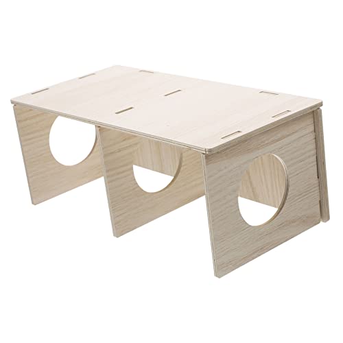 TOBBOMEY Holz Hamsterhaus Für Kleine Haustiere Versteck Für Hamster Und Meerschweinchen Naturholz Spielzeug Zum Entspannen Und Schlafen Sichere Und Für Hamsterkäfig TOBBOMEY Holz Hamsterhaus Für Kleine Haustiere Versteck Für Hamster Und Meerschweinchen Naturholz Spielzeug Zum Entspannen Und Schlafen Sichere Und Für Hamsterkäfig von TOBBOMEY