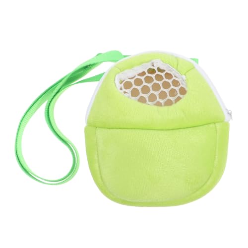 TOBBOMEY Hamster Mitnahmetasche, Hamster Transporttasche, Hamster Reisetasche, Hamster Tragetasche, Reise Hamsterkäfig, Kaninchen Schlafsack, Kleintier Transporttasche, Hamster Zubehör, von TOBBOMEY