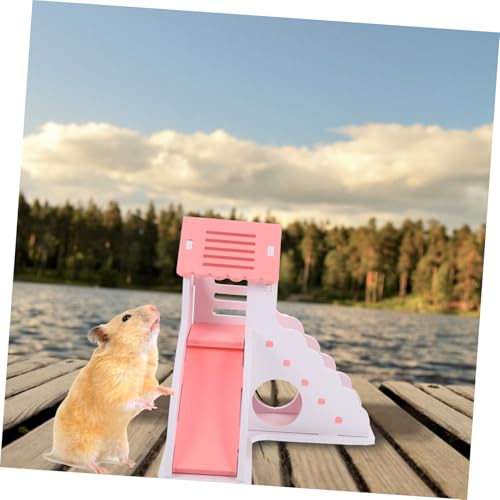TOBBOMEY Hamster Versteck Haus mit Kletterleiter aus Langlebigem PVC Natürliches Kleintier Klettern und Verstecken DIY Bemalbar für Kleine Haustiere Wie Hamster und Rennmäuse TOBBOMEY Hamster Versteck Haus mit Kletterleiter aus Langlebigem PVC Natürliches Kleintier Klettern und Verstecken DIY Bemalbar für Kleine Haustiere Wie Hamster und Rennmäuse von TOBBOMEY
