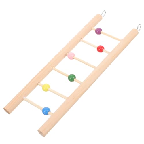 TOBBOMEY Papageienleiter Aus Holz Hängende Kletterleiter Für Vögel Lang Spielzeug Für Wellensittiche Nymphensittiche Und Andere Ähnliche Vögel Fördert Bewegung Und Gesundheit TOBBOMEY Papageienleiter Aus Holz Hängende Kletterleiter Für Vögel Lang Spielzeug Für Wellensittiche Nymphensittiche Und Andere Ähnliche Vögel Fördert Bewegung Und Gesundheit von TOBBOMEY
