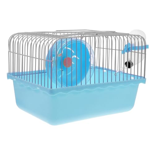 TOBBOMEY Reise-hamsterkäfig Mit Traggriff Für Hamster Chinchillas Und Kleine Vögel Tragekäfig Mit Wasserflaschenhalter Und Zubehör Für Haustiere Für Reisen Und Ausflüge TOBBOMEY Reise-hamsterkäfig Mit Traggriff Für Hamster Chinchillas Und Kleine Vögel Tragekäfig Mit Wasserflaschenhalter Und Zubehör Für Haustiere Für Reisen Und Ausflüge von TOBBOMEY