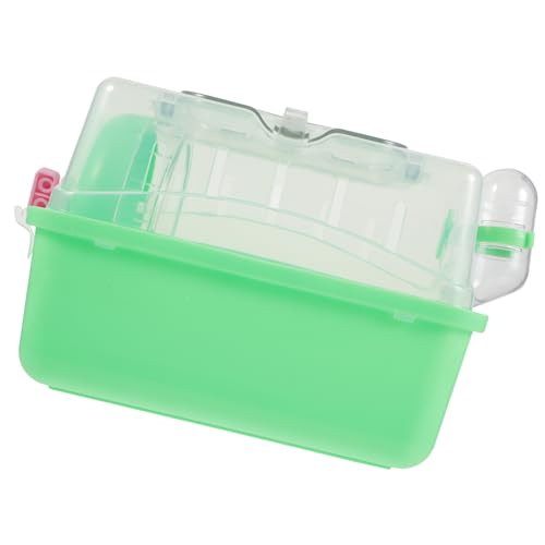 TOBBOMEY Großer Hamsterkäfig Mit Trinkflasche Und Laufrad Abnehmbarer Kunststoffwanne Kleiner Haustierkäfig Für Hamster Mäuse Rennmäuse Und Andere Kleine Tiere Durchsichtiger Käfig Für Spie TOBBOMEY Großer Hamsterkäfig Mit Trinkflasche Und Laufrad Abnehmbarer Kunststoffwanne Kleiner Haustierkäfig Für Hamster Mäuse Rennmäuse Und Andere Kleine Tiere Durchsichtiger Käfig Für Spie von TOBBOMEY
