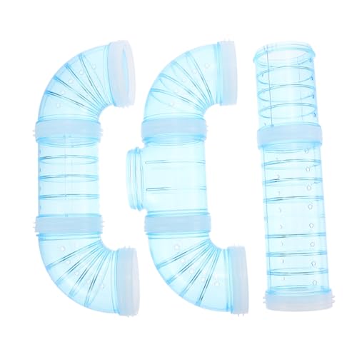 TOBBOMEY Hamsterkäfig Röhrensystem Außen DIY Kunststoff Tunnel mit Verstärktem Eingang Einfach zu Montieren Schutz vor Ausbruch Geeignet für Kleintiergehege Blaue Verbindung für TOBBOMEY Hamsterkäfig Röhrensystem Außen DIY Kunststoff Tunnel mit Verstärktem Eingang Einfach zu Montieren Schutz vor Ausbruch Geeignet für Kleintiergehege Blaue Verbindung für von TOBBOMEY