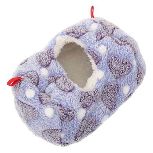 TOBBOMEY Hamsterkäfig Zubehör Hamsterzubehör Violettes Plüsch Vogel Igel TOBBOMEY Hamsterkäfig Zubehör Hamsterzubehör Violettes Plüsch Vogel Igel von TOBBOMEY