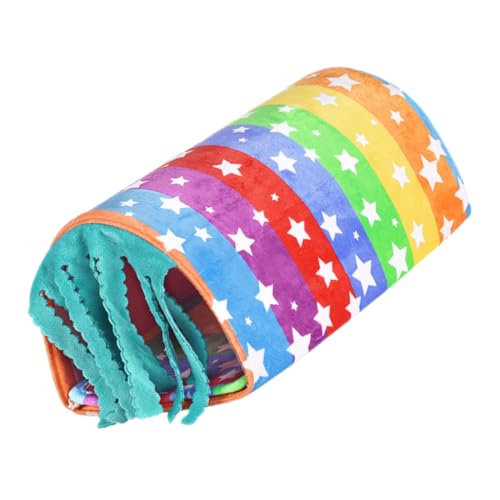TOBBOMEY Thermisch Isoliertes Hamsternest Weiches Flanellbett Sterne Haustier-versteck Tunnel TOBBOMEY Thermisch Isoliertes Hamsternest Weiches Flanellbett Sterne Haustier-versteck Tunnel von TOBBOMEY