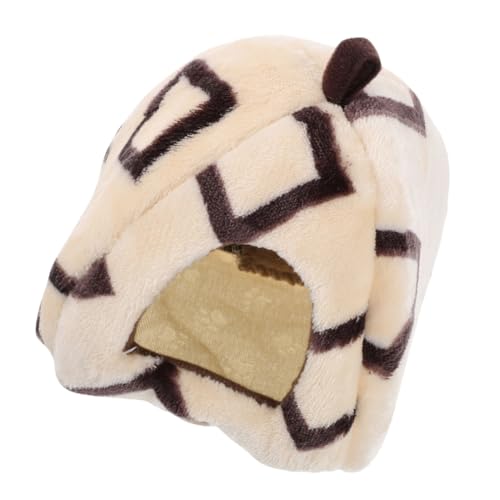 TOBBOMEY Hamsternest Hängematte, Frettchen Hängematte, Meerschweinchen Zuhause, Warmes Meerschweinchenbett, Hamsterhaus, Hamsterversteck, Chinchillabett, Stabile Hamsterhütte, Haustier von TOBBOMEY