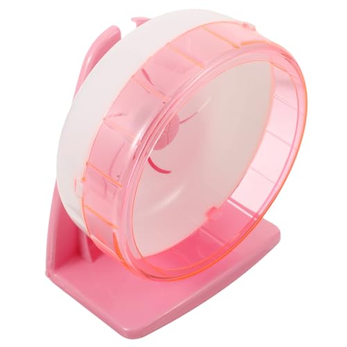 TOBBOMEY Hamsterrad Leises Laufrad mit Rutschfestem Design Geräuscharm Mittlere Kunststoff Einfach zu Reinigen Spielerisches Hamsterspielzeug für Zwerghamster und Kleintiere Fördert Aktive TOBBOMEY Hamsterrad Leises Laufrad mit Rutschfestem Design Geräuscharm Mittlere Kunststoff Einfach zu Reinigen Spielerisches Hamsterspielzeug für Zwerghamster und Kleintiere Fördert Aktive von TOBBOMEY