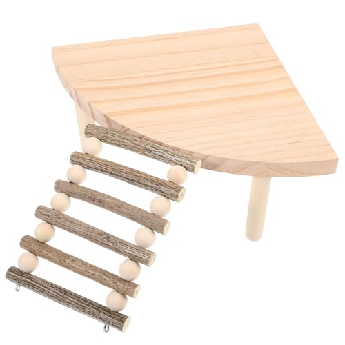 TOBBOMEY Hamsterspielzeug, Hamsterkäfig Leiterplattform, Holz Rattenspielzeug, Hamster Springtisch, Lustige Hamsterplattform, Hamsterplattformen, Rattenleiterplattform, Spielzeug, TOBBOMEY Hamsterspielzeug, Hamsterkäfig Leiterplattform, Holz Rattenspielzeug, Hamster Springtisch, Lustige Hamsterplattform, Hamsterplattformen, Rattenleiterplattform, Spielzeug, von TOBBOMEY