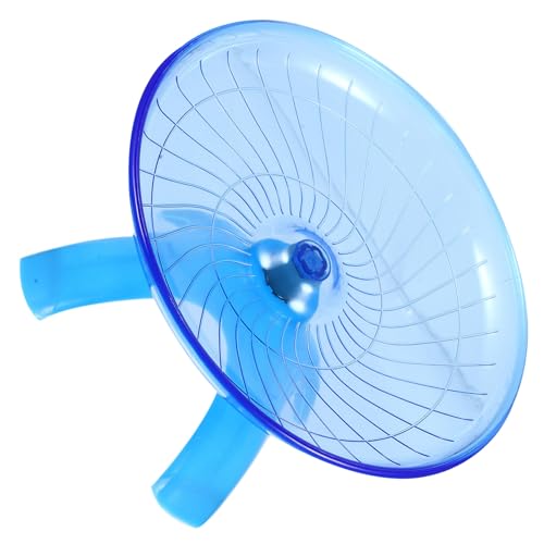 TOBBOMEY Hamsterspielzeug Laufrad Geräuschlos Fliegende Untertasse Laufplatte für Kleine Kleintiere Wie Zwerghamster Rennmäuse Geräuscharmes Trainingsrad zum Gesunden Zufällige Farbe TOBBOMEY Hamsterspielzeug Laufrad Geräuschlos Fliegende Untertasse Laufplatte für Kleine Kleintiere Wie Zwerghamster Rennmäuse Geräuscharmes Trainingsrad zum Gesunden Zufällige Farbe von TOBBOMEY