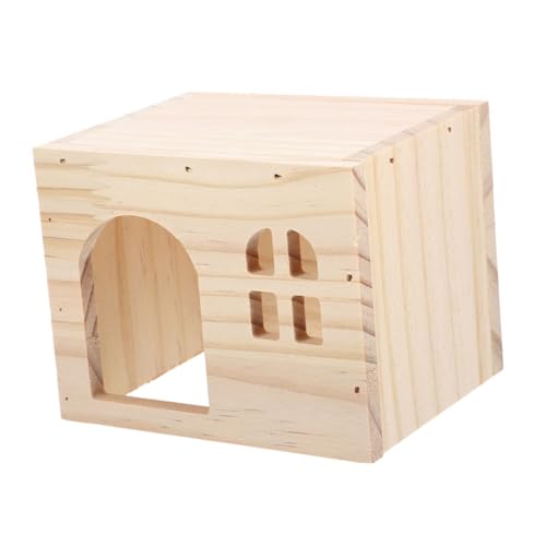 TOBBOMEY Hamsterversteck, Meerschweinchenversteck, Hamsterzubehör Für Käfige, Schreibtisch, Haustierhabitat, Rattenspielzeug Für Hausratten, Hamsterhäuser Und Verstecke, Kleines, von TOBBOMEY
