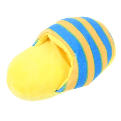 TOBBOMEY Hundespielzeug Mit Slipper-Design Interaktives Kauspielzeug Für Welpen Langlebiges Plüschspielzeug Zur Zahnpflege Sicher Und Verschleißfest Geeignet Für Kleine Und Mittelgroße TOBBOMEY Hundespielzeug Mit Slipper-Design Interaktives Kauspielzeug Für Welpen Langlebiges Plüschspielzeug Zur Zahnpflege Sicher Und Verschleißfest Geeignet Für Kleine Und Mittelgroße von TOBBOMEY