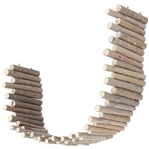 TOBBOMEY Haustier Holzzaun, Hamsternestzaun, Haustierkäfigzaun, Haustierkäfig, Landschaftsbauzaun, Hamsterzaunspielzeug, Hamsterspielzeug, Naturholzzaun, Kleines Haustierzaunspielzeug, von TOBBOMEY
