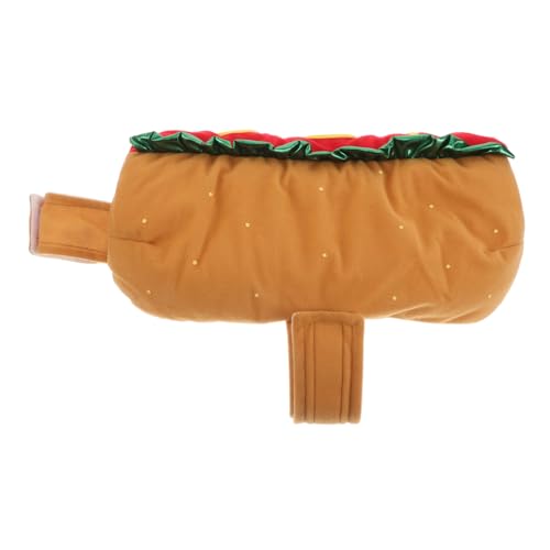 TOBBOMEY Haustier-Hundekleidung tierkostüme hundemantel Dog Sweater Tierbekleidung Hunde Mantel Haustier-Cosplay-Kostü Halloweenkostü Katzenkleidung für Halloween Hundearztuniform von TOBBOMEY