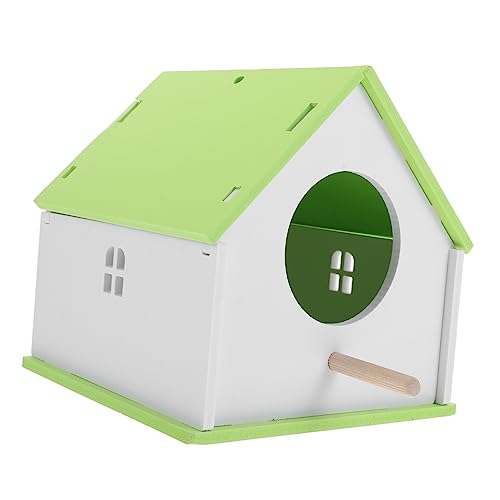 TOBBOMEY Haustier Vogelnest Vogel Fütterer Vogelhäuser Vogelfütterer Taube Vogelkäfig Papageienkäfig Vogelschutz Meise vogelhaus Bird House vogeltränke käfig Bird cage Birdcage PVC Green TOBBOMEY Haustier Vogelnest Vogel Fütterer Vogelhäuser Vogelfütterer Taube Vogelkäfig Papageienkäfig Vogelschutz Meise vogelhaus Bird House vogeltränke käfig Bird cage Birdcage PVC Green von TOBBOMEY