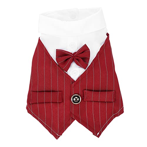 TOBBOMEY Haustieranzug Dog Costume hundekostüme für Hunde Hundehochzeit Hund verkleiden Hochzeit Taschentuch Kleidung Hochzeitsdekoration Hundeshirt formeller Anzug für Hunde Polyester TOBBOMEY Haustieranzug Dog Costume hundekostüme für Hunde Hundehochzeit Hund verkleiden Hochzeit Taschentuch Kleidung Hochzeitsdekoration Hundeshirt formeller Anzug für Hunde Polyester von TOBBOMEY