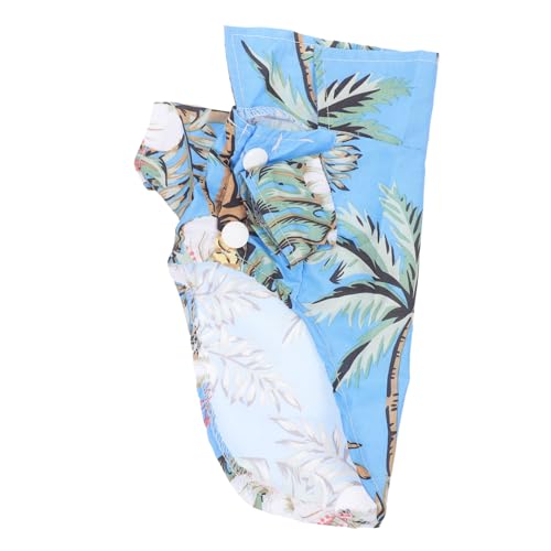 TOBBOMEY Hawaiihemd Für Hunde, Welpen T Shirt, Hunde Sweatshirt, Bequeme Hundekleidung, Waschbare Haustierkleidung, Dekorative Hundekleidung, Hemden Für Katzen, Tragbare Haustierkleidung, von TOBBOMEY