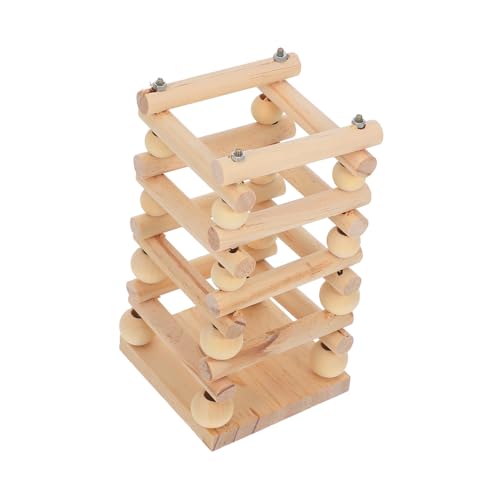 TOBBOMEY Holz Futterkorb für Kaninchen und Kleintiere Mehrfunktionaler Grasständer aus Langlebigem Holz Spielerisches Futterhäuschen für Alfalfa und Heu Geeignet für Hamster TOBBOMEY Holz Futterkorb für Kaninchen und Kleintiere Mehrfunktionaler Grasständer aus Langlebigem Holz Spielerisches Futterhäuschen für Alfalfa und Heu Geeignet für Hamster von TOBBOMEY