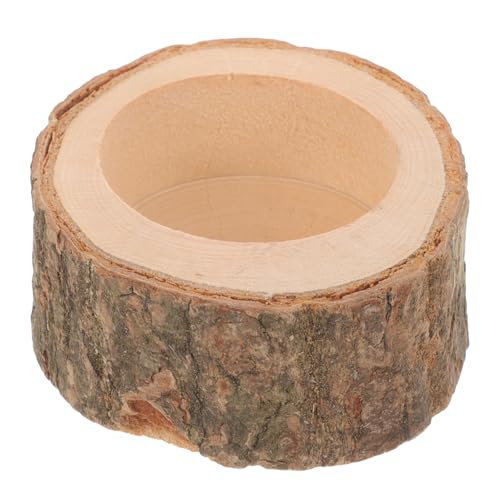 TOBBOMEY Holz Hamster Futternapf Chinchilla Schüssel für Kleine Haustiere zu Reinigen und Optimal für Komfortables Esserlebnis für Hamster Meerschweinchen TOBBOMEY Holz Hamster Futternapf Chinchilla Schüssel für Kleine Haustiere zu Reinigen und Optimal für Komfortables Esserlebnis für Hamster Meerschweinchen von TOBBOMEY
