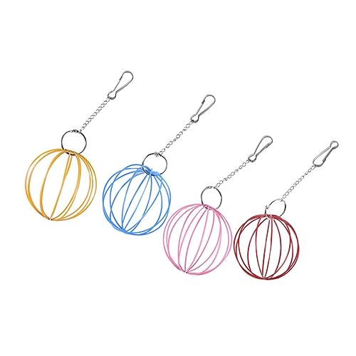 TOBBOMEY Holzkugelspielzeug für Hamster Strapazierfähige Rasselball für Kleintiere Zufällige Farbe Zufällige Farbe Zufällige Farbe TOBBOMEY Holzkugelspielzeug für Hamster Strapazierfähige Rasselball für Kleintiere Zufällige Farbe Zufällige Farbe Zufällige Farbe von TOBBOMEY