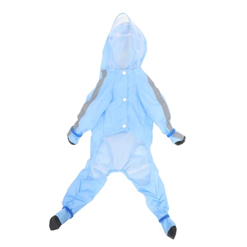 TOBBOMEY Hunderegenmantel Haustierregenmantel für Hunde Welpenregenjacke Hundemäntel Reflektierender Regenmantel Größe L TOBBOMEY Hunderegenmantel Haustierregenmantel für Hunde Welpenregenjacke Hundemäntel Reflektierender Regenmantel Größe L von TOBBOMEY
