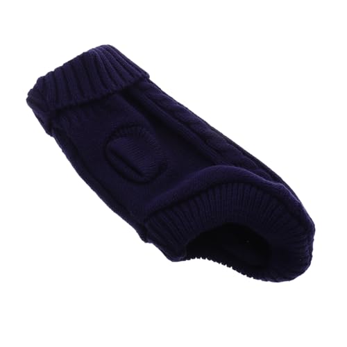 TOBBOMEY Kuscheliger Hundepullover Für Kleine Hunde Weicher Rollkragenpullover Aus Strapazierfähigem Material Für Kalte Wintertage Vielseitig Und Modisch Einfach Anzuziehen Für Kleine von TOBBOMEY