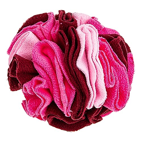 TOBBOMEY Hundeschnüffelball Welpen Laufstall schnüffelball für Hunde Matten für Hunde Interactive Dog Toys Dog chew Toy Heimtierbedarf Hund schnüffelt Bälle Polarfleece Rosy TOBBOMEY Hundeschnüffelball Welpen Laufstall schnüffelball für Hunde Matten für Hunde Interactive Dog Toys Dog chew Toy Heimtierbedarf Hund schnüffelt Bälle Polarfleece Rosy von TOBBOMEY