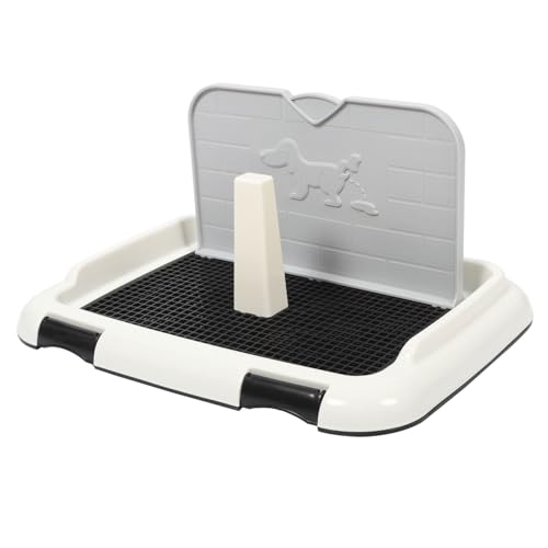 TOBBOMEY Hundetoilette, Hunde PIPI Trainingstoilette, Welpen Innentoilette, Haustierzubehör, Hunde Innentöpfchen, Haushalt, Welpentoilettentraining, Welpentablett, Kunststoff TOBBOMEY Hundetoilette, Hunde PIPI Trainingstoilette, Welpen Innentoilette, Haustierzubehör, Hunde Innentöpfchen, Haushalt, Welpentoilettentraining, Welpentablett, Kunststoff von TOBBOMEY